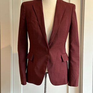 Marlowe Italy Wool Trouser Suit in Pomegranate Size 38 (US 4) EUC